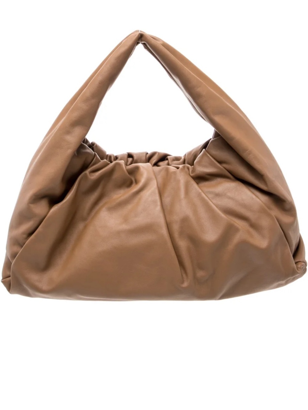Bottega Veneta Brown Leather Shoulder Pouch - Picture 3 of 5